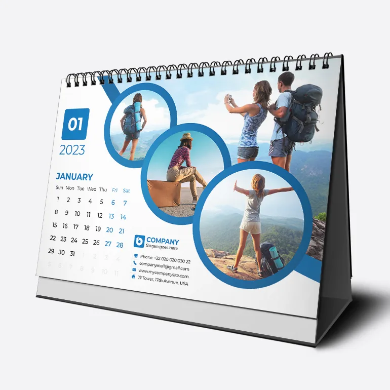 Fitness Desk Calendar