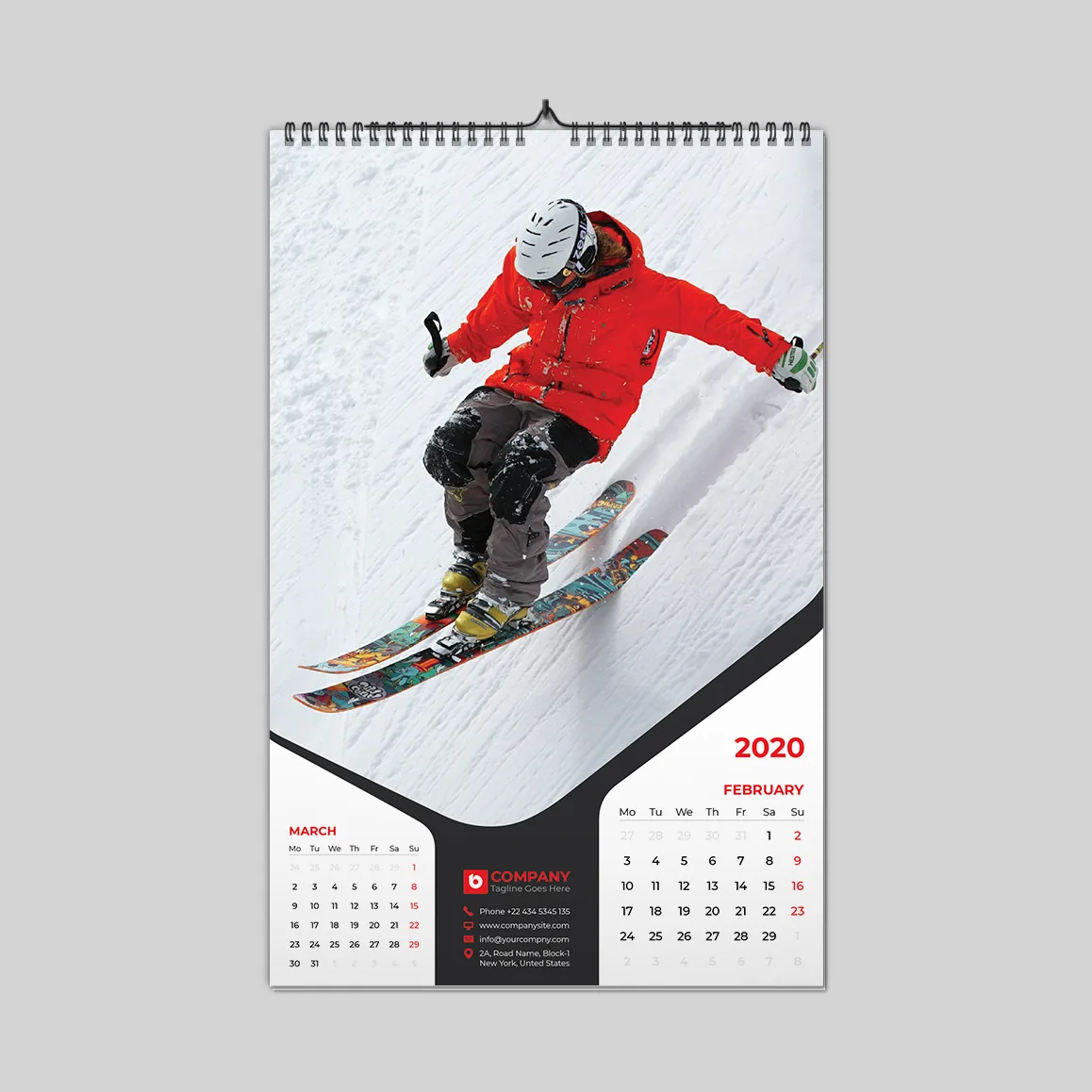 Spot Wall Calendar